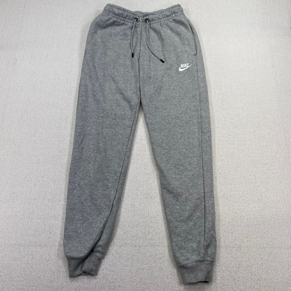 Nike Joggers Women XS Grey Sportswear Essential Fleece Sweatpants BV4095-063